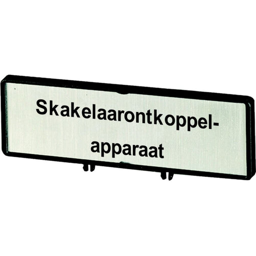 Eaton - Zubehör/Ersatzteile für Niederspannungs-Schalttechnik Träger mit Schild ZFSNT81-T0 T0 T3 P1 48x17mm