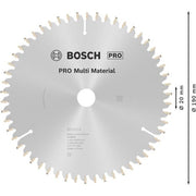 Bosch - Kreissägeblatt PRO Multi Material 2608640508 Kreissägeblatt 190 x