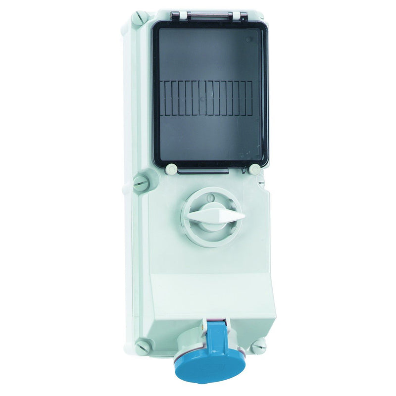 Bals Elektrotech - CEE-Steckdose abschaltbar, abgesichert (IEC 60309) Wandsteckdose abschaltbar 17275 abgesichert 16A 4p
