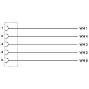 Phoenix Contact - Konfektioniertes Sensor-Aktor-Kabel Sensor-/Aktor-Kabel SAC-5P-10,0-#1407336