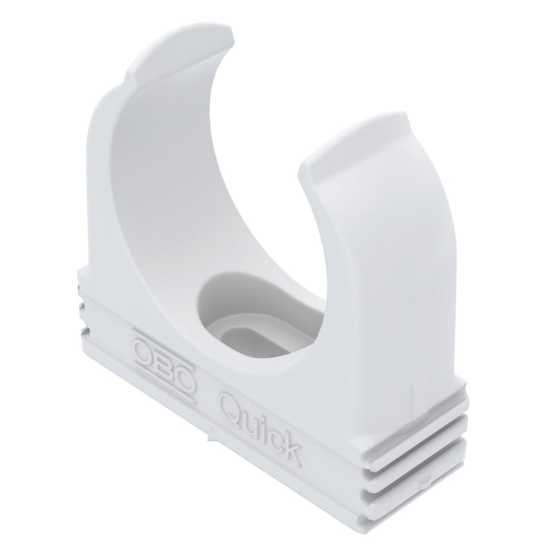 OBO Bettermann - Rohrschelle Quick-Schelle 2955 F M32 RW flammwidrig − 50 Stück