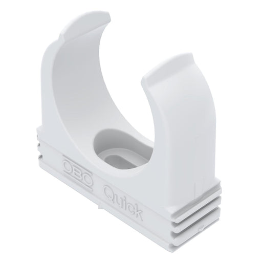 OBO Bettermann - Rohrschelle Quick-Schelle 2955 F M32 RW flammwidrig − 50 Stück