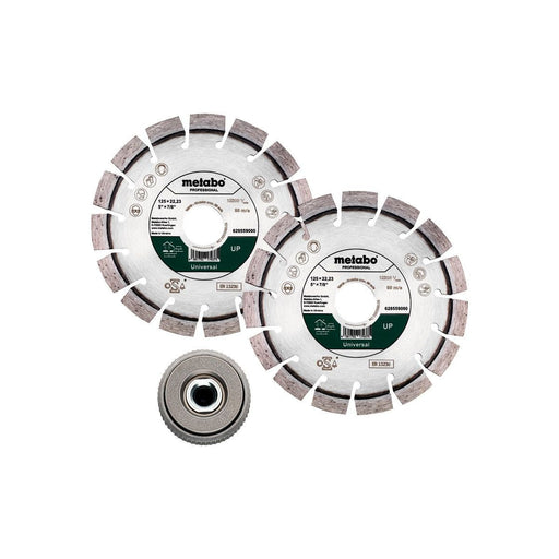 Metabowerke - Trenn-/Schleifscheibe Set Diamanttrennscheibe Set 2xDia-TS125mm UP