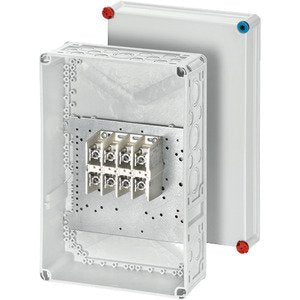 Hensel - Dose, Gehäuse für Montage auf der Wand/Decke Kabelabzweigkasten K 7042 16-70qmm 3ph. 4p