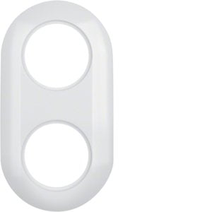 Berker - Abdeckrahmen Kombiplatte 2f.pws 138129 − 1 Stück by Berker
