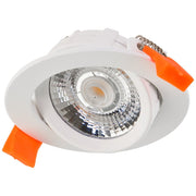 EVN Lichttechnik - Downlight/Strahler/Flutlicht LED-Deckeneinbauleuchte P30090102 ws 3000K 230V IP20