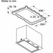 Constructa-Neff - Dunstabzugshaube Lüfterbaustein D54NAC1N0 52cm,3Stufen+Intens