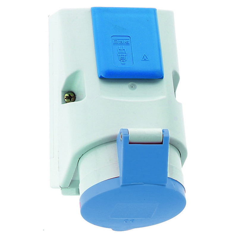 Bals Elektrotech - CEE-Steckdosen-Kombination (IEC 60309) Kombi-Wandsteckdose 16A 4p 1013 230V 9h IP44