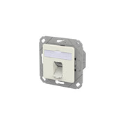 Metz Connect - Kommunikationsanschlussdose Kupfer RJ45 Anschlussdose LSA++ 130E371102-I UPk reinweiß