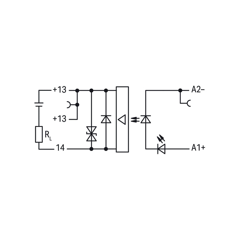 WAGO - Optokoppler Optokopplermodul 859-761 DC 24 V