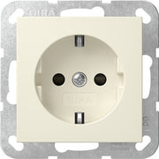 Gira - Steckdose SCHUKO-Steckd. SH o.Kr.SRK 438301 Cremeweiß