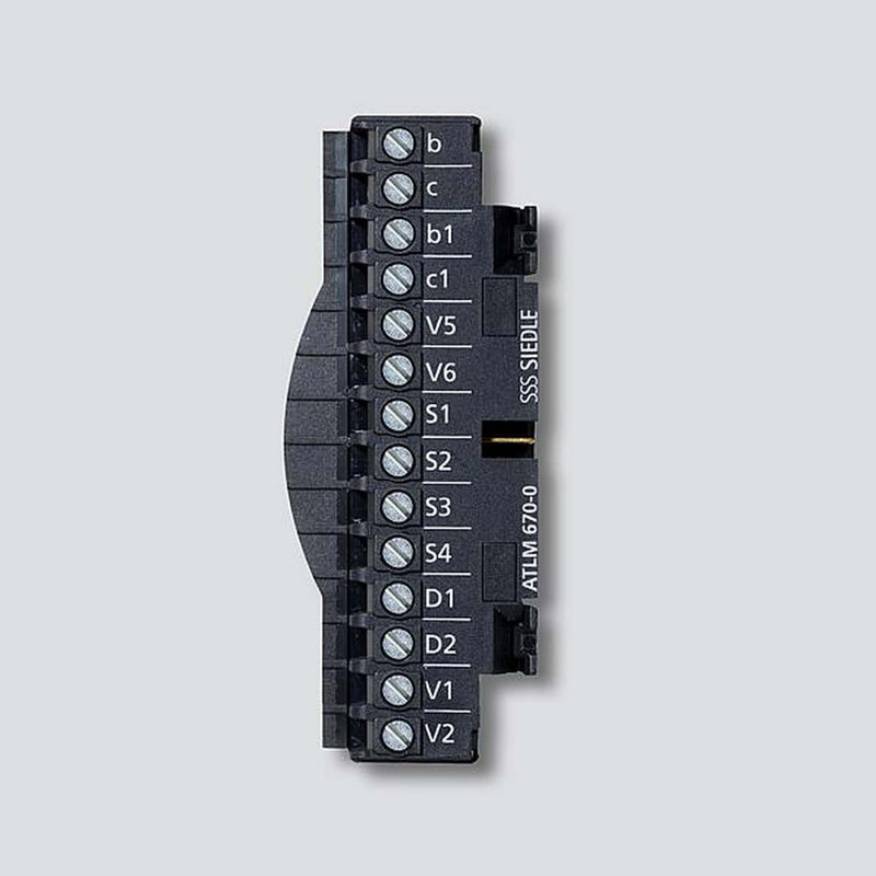 Siedle&Söhne - Zubehör/Ersatzteile für Türkommunikation Klemmblock sw 200029835-00 f. ATLM 670 − 1 Stück