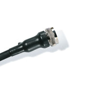 HellermannTyton - Aufteilkappe Warmschrumpfformteil 157-41-GW24 PO-X BK Stecker gerade, sw