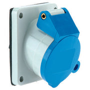 Bals Elektrotech - CEE-Anbausteckdose (IEC 60309) Anbausteckdose geneigt 16A 12990 3p 230V 6h IP44