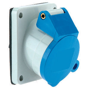 Bals Elektrotech - CEE-Anbausteckdose (IEC 60309) Anbausteckdose geneigt 16A 12990 3p 230V 6h IP44