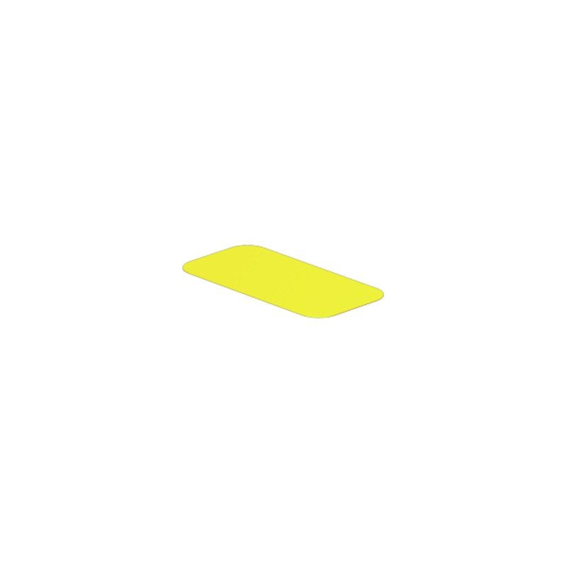 Weidmüller - Kennzeichnungsmaterial Gerätemarkierer, Etikett SM 18/9.5 MM GE 18x9,5mm gelb − 1000 Stück