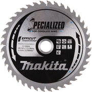 Makita - Kreissägeblatt Sägeblatt E-12223 165x20x40Z, EFFICUT