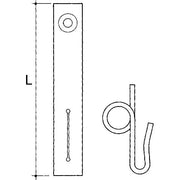 Niedax - S-Haken Seilbefestigung LS-48