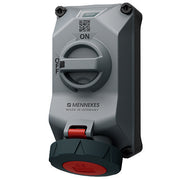 Mennekes - CEE-Steckdose abschaltbar, abgesichert (IEC 60309) Wandsteckdose DUOi R 5814406T 32A4P6h 400V IP69