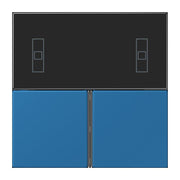 Jung - Abdeckung/Bedienelement für Installationsschalterprogramme Tastensatz 3fach LC 4093 TSA 211 bleu ceruleen 31