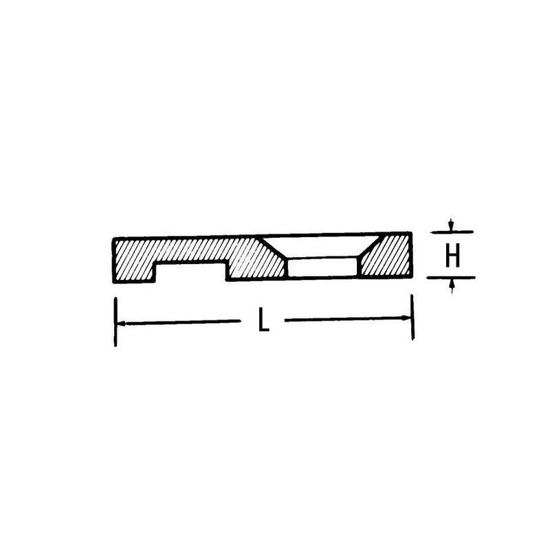 HellermannTyton - Befestigungssockel und -element für Kabelbinder Befestigungssockel MB1-N66-NA-C1 − 100 Stück