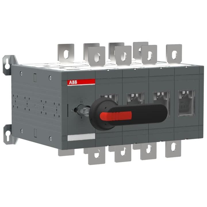 ABB Stotz S&J - Lasttrennschalter Lastumschalter OT800E04CP 0A m. Griff u. Welle