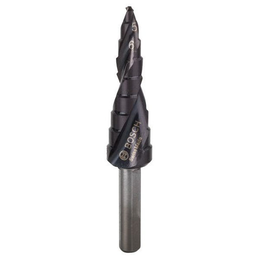 Bosch - Stufenbohrer HSS-AlTiN, 4 2608588065 - 12 mm 6 mm 66,5 mm