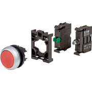 Eaton - Frontelement für Drucktaster Leuchtdrucktaster M22-DL-R-K10LED-BVP Komplettgerät