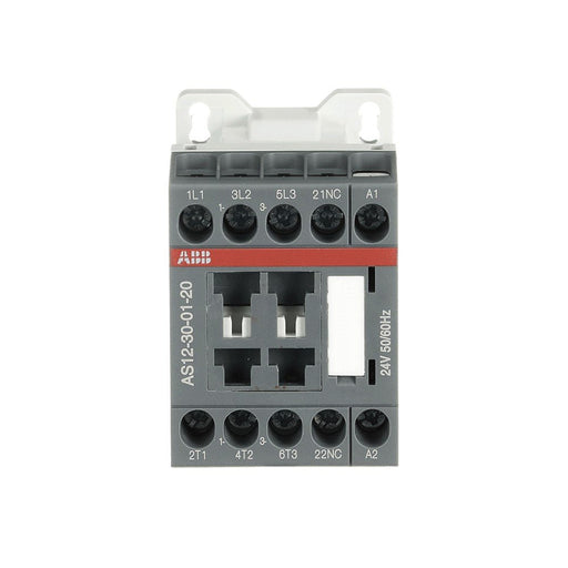 ABB Stotz S&J - Leistungsschütz zum Schalten von Wechselstrom Schütz AS12-30-01-20 24V 50/60Hz