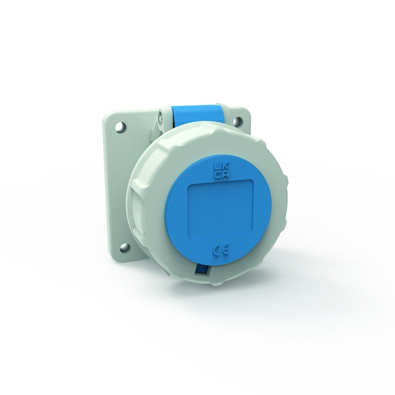 Bals Elektrotech - CEE-Anbausteckdose (IEC 60309) Anbausteckdose gerade 137341 16A 3p 230V 6h IP67