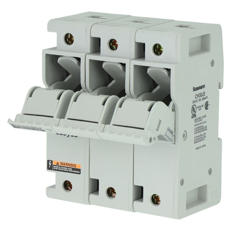 Eaton - Halter für zylindrische Sicherung Sicherungshalter CH30J3 30 A, AC 600 V − 2 Stück
