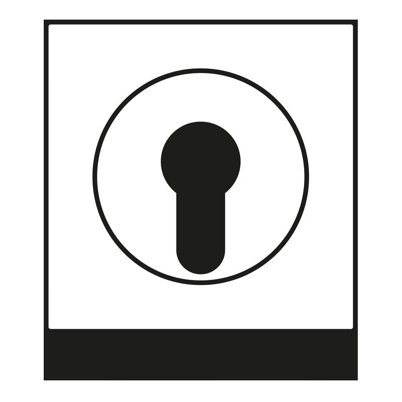 Jung - Abdeckung/Bedienelement für Installationsschalterprogramme Abdeckung anth AL 2928 AN für Schlüsselschalt