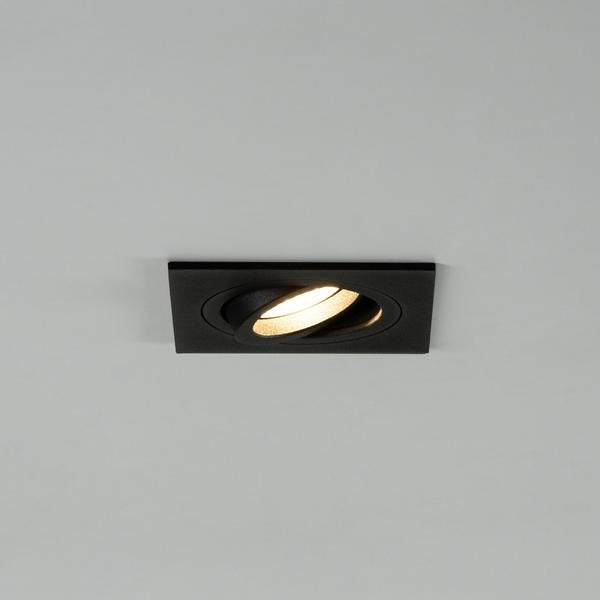 Brumberg Leuchten - Downlight/Strahler/Flutlicht Einbaumodul quadratisch 45009180 strukturschwarz