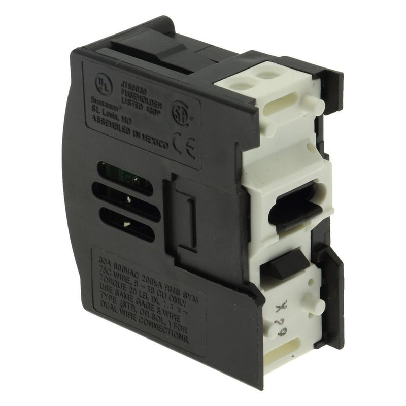 Eaton - Halter für zylindrische Sicherung Sicherungshalter JTN60030 30 A, AC 600 V − 12 Stück