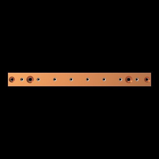 Striebel&John - Sammelschiene Innenausbau Modul ZX1214 2FB 40x10
