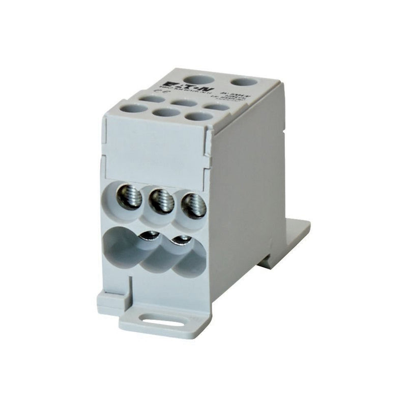 Eaton - Verteilerbaugruppe Klemmen Klemmenblock 1polig 125A BPZ-KB-6/125-ALU 6 Abgangsklemmen Alu