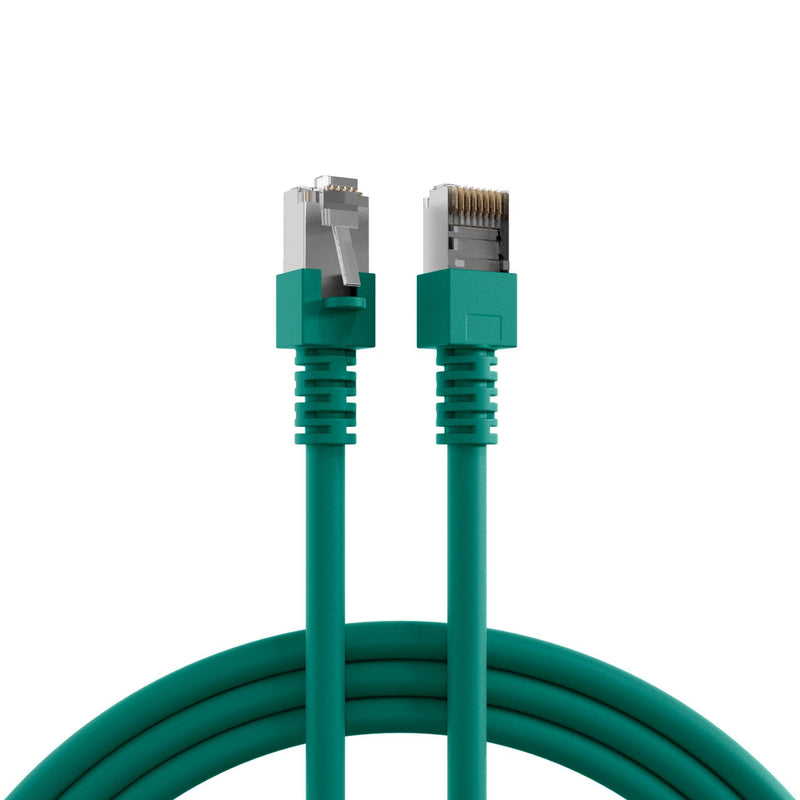 EFB-Elektronik - Patchkabel Kupfer Patchkabel Cat.5e EC5000 15m gn SF/UTP 2xRJ45 mit SF/UTP