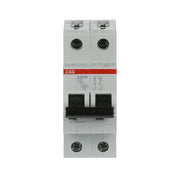 ABB Stotz S&J - Leitungsschutzschalter Sicherungsautomat S202M-C2 10kA 2A C 2p