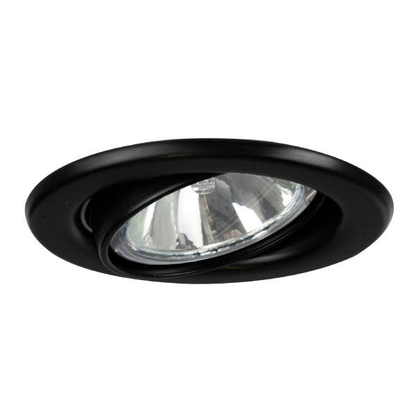 Brumberg Leuchten - Downlight/Strahler/Flutlicht HV-Einbaustahler 36180080 GU10 max.50W/schwarz