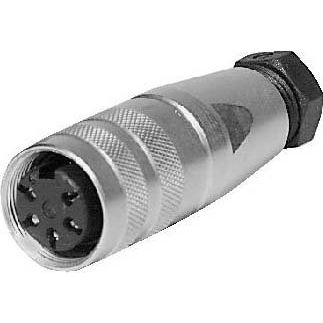 Amphenol Tuchel - Rundsteckverbinder, feldkonfektionierbar (Industriesteckverbinder) Kabeldose C091 31D006-1002 6pol. − 10 Stück