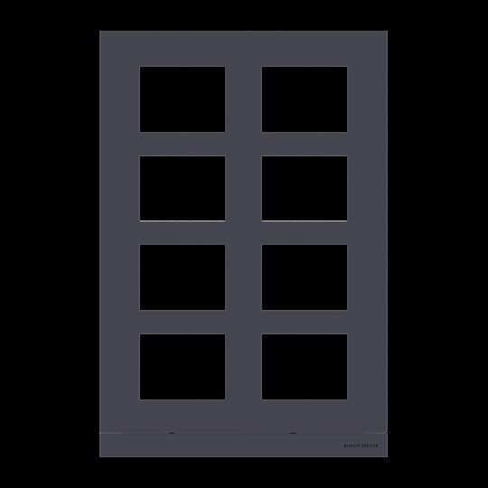 Busch-Jaeger - Montageelement für Türstation Frontplatte Audio 2/4 41398CF-B-03