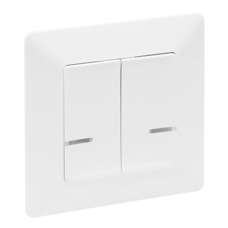 Legrand - Elektronischer Schalter Serienschalter Legrand 752188 2x 250W