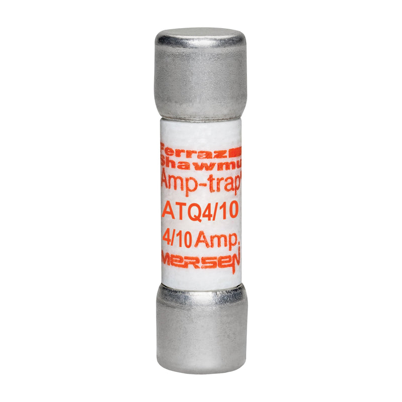 Mersen - Zylindrische Sicherung Sicherungseinsatz Midget ATQ4/10 ATQ 10x38 0,4A T − 10 Stück