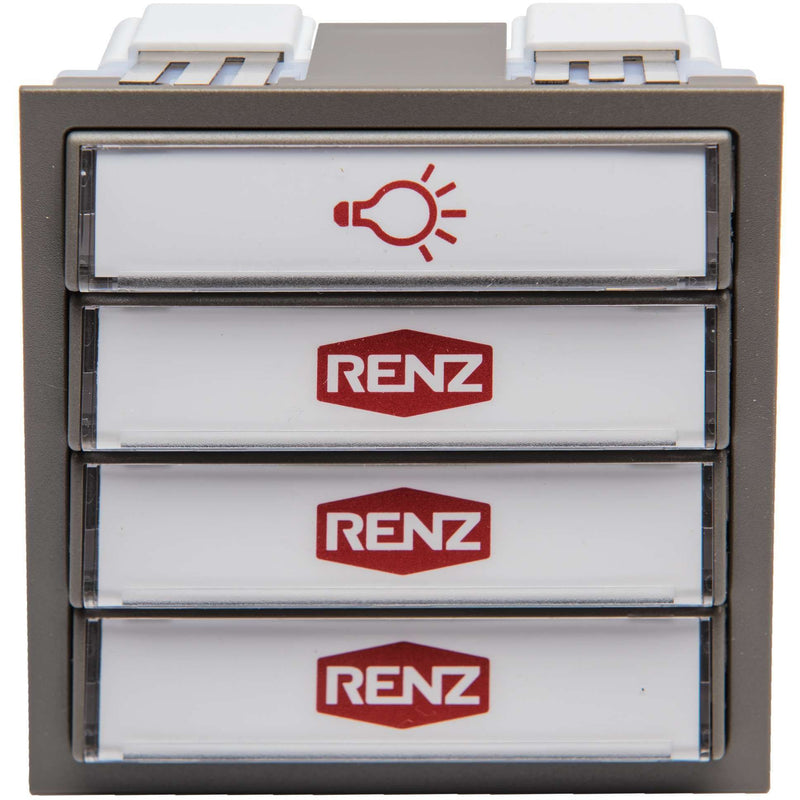Renz Metallwaren - Funktionsmodul für Türkommunikation Komb.Klingel/Lichtmodul 97-9-85276 gr − 1 Stück