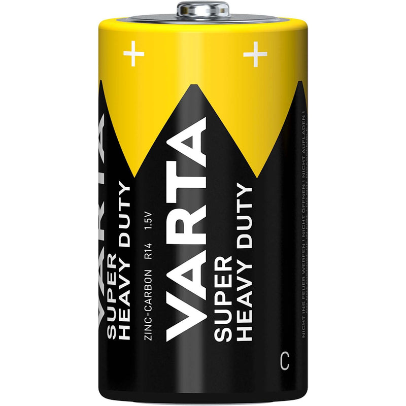 Varta Cons.Varta - Batterie Superlife C 2014 Fol.2 Baby,R14,Zink-Karbon − 12 Packung