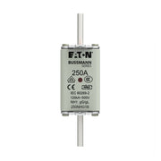 Eaton - Messersicherung Sicherungseinsatz Nieders. NH FUSE 25#250NHG1B 250A AC 500V 120kA − 3 Stück