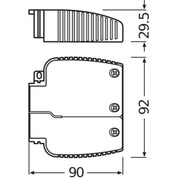 OSRAM BETRIEBSGERÄTE - Zubehör/Ersatzteile für Vorschaltgerät Anschlusskasten EVG OTCABLECLAMPBSTYLETL