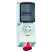 Bals Elektrotech - CEE-Steckdose abschaltbar, abgesichert (IEC 60309) Wandsteckdose abschaltbar 1798 verriegelt abgesich