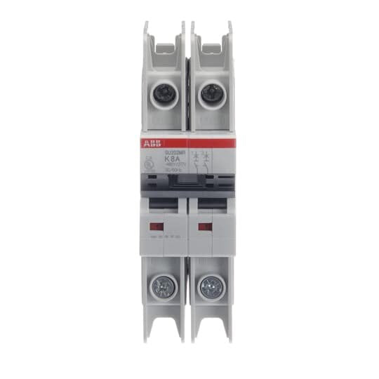 ABB Stotz S&J - Leitungsschutzschalter Sicherungsautomat SU202MR-K8 10kA, 8A, 2P, RTT