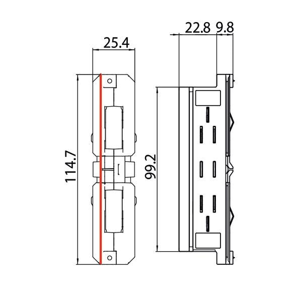 Brumberg Leuchten - Elektrisches Zubehör/Ersatzteile für Leuchten Elektrischer Verbinder 87114070 weiß
